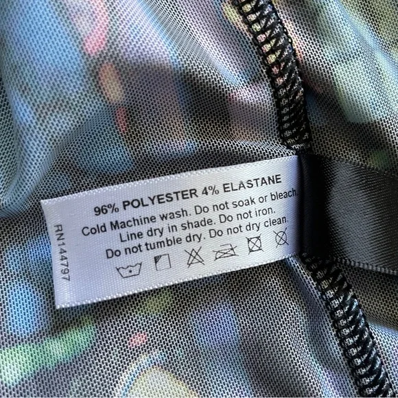 BlackMilk Adoration of the Sacred Heart Sheer Smock Dress - Picture 4 of 7